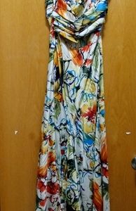 Zum Zum by Niki Livas Formal Floral Dress